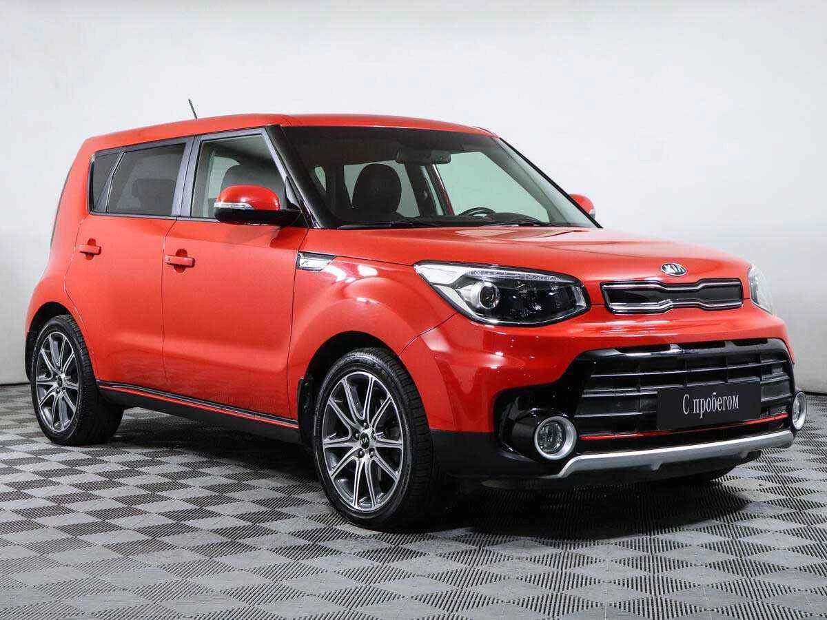 KIA Soul, Красный, 2018, Робот, 204 л.с., цена от 1 285 000 руб.