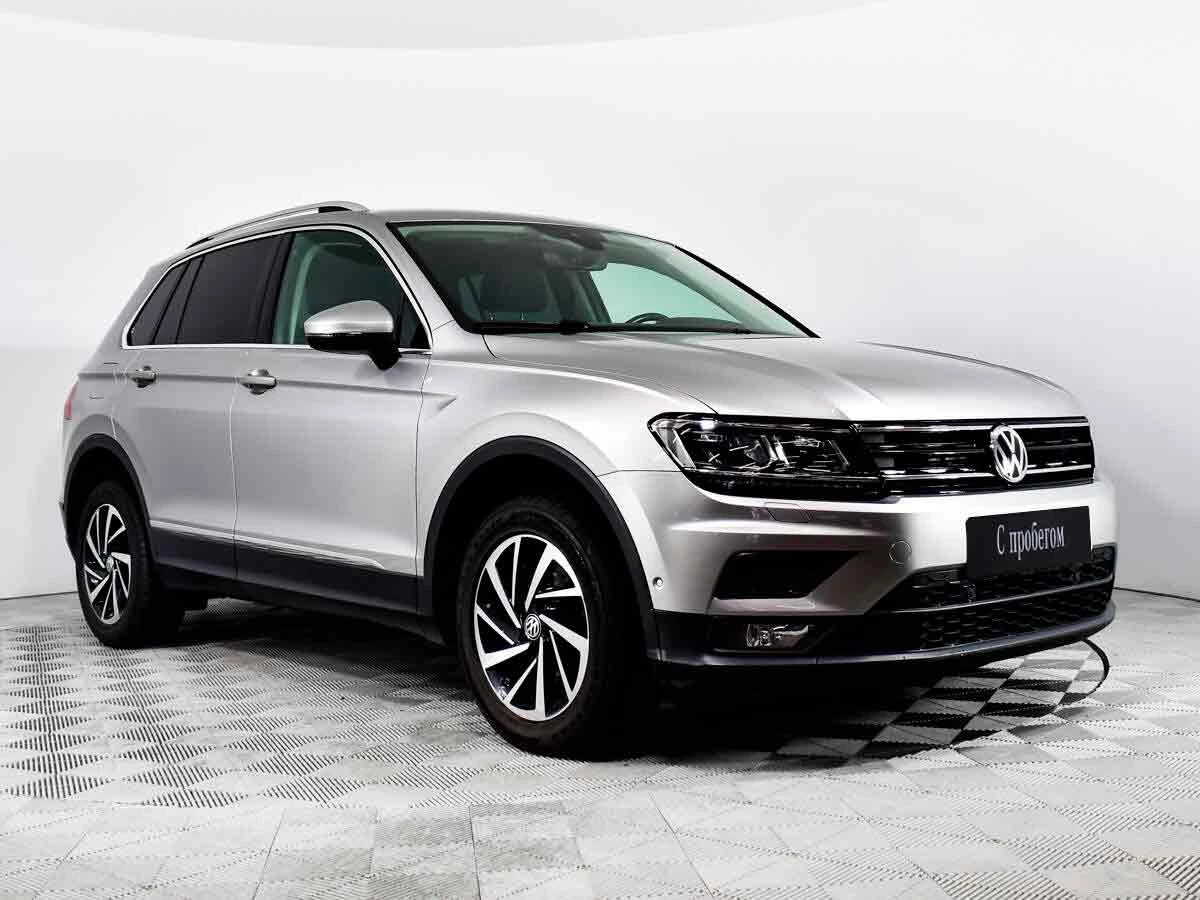 VOLKSWAGEN TIGUAN, Серый, 2018, Робот, 150 л.с., цена от 1 248 000 руб.