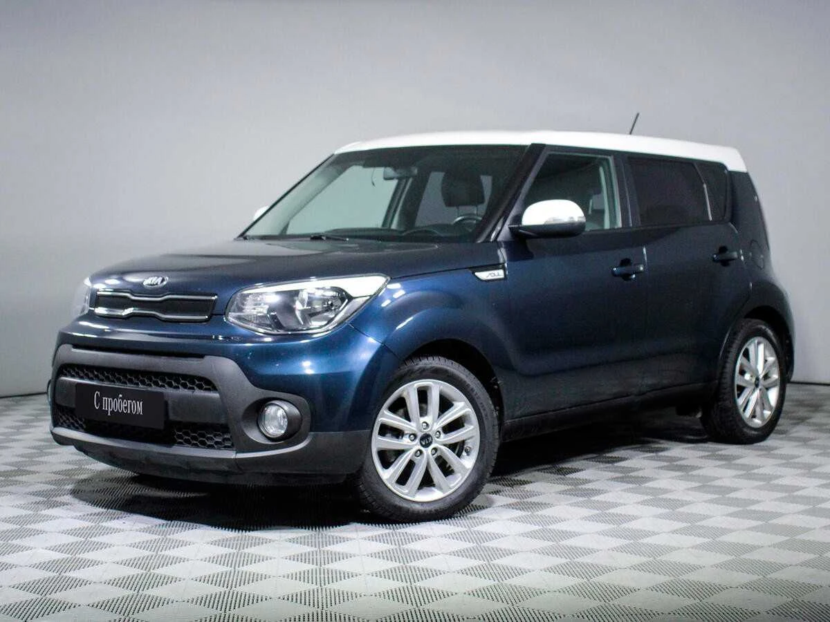 KIA SOUL, Синий, 2017, Автоматическая, 150 л.с., цена от 1 064 000 руб.