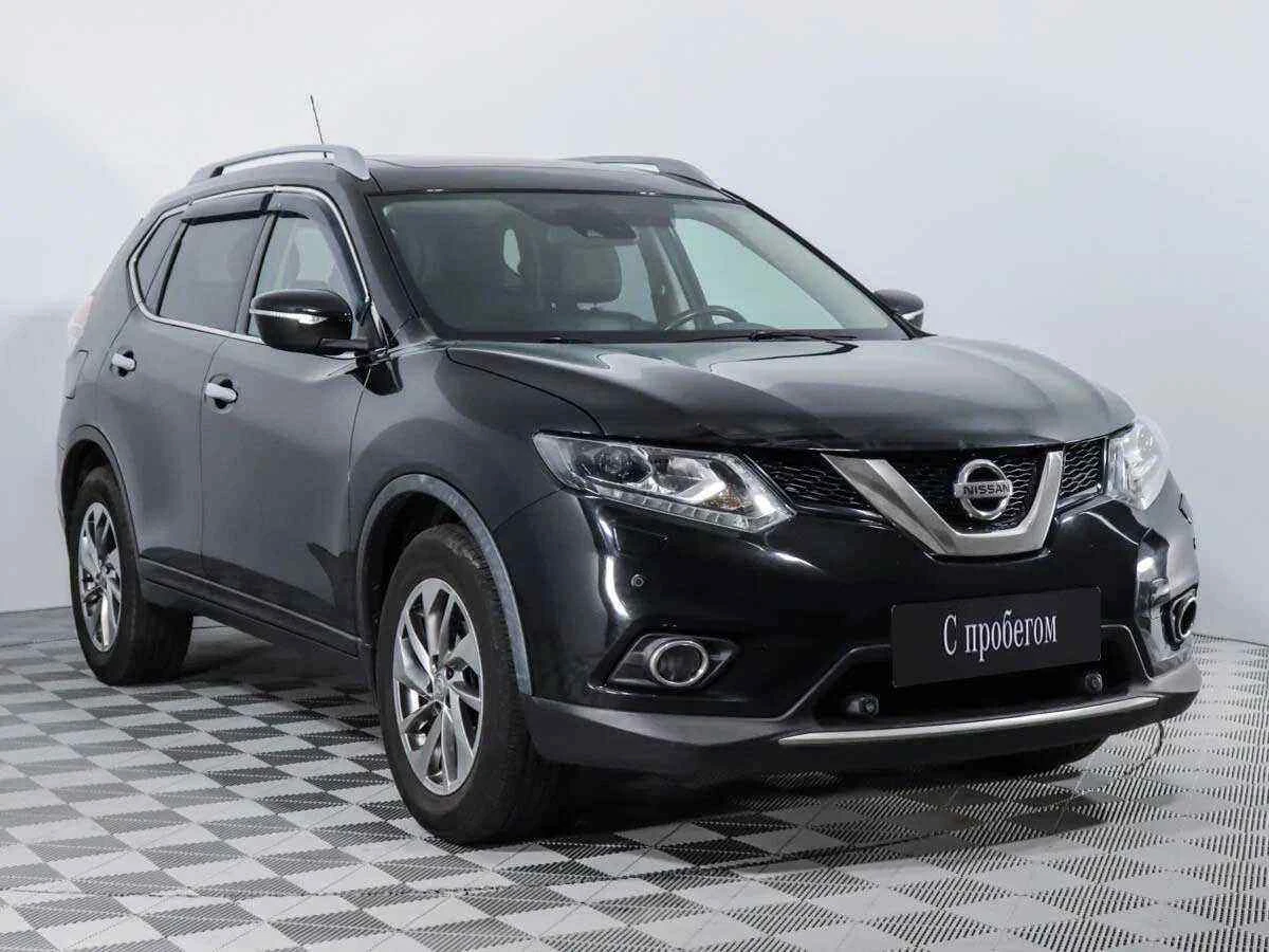 Nissan X-Trail, Черный, 2015, Вариатор, 144 л.с., цена от 1 065 000 руб.