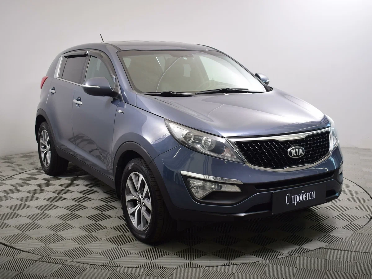 KIA Sportage, Синий, 2015, Автоматическая, 150 л.с., цена от 1 189 000 руб.