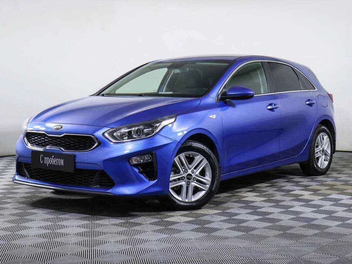 KIA Ceed, Синий, 2018, Робот, 140 л.с., цена от 1 140 000 руб.
