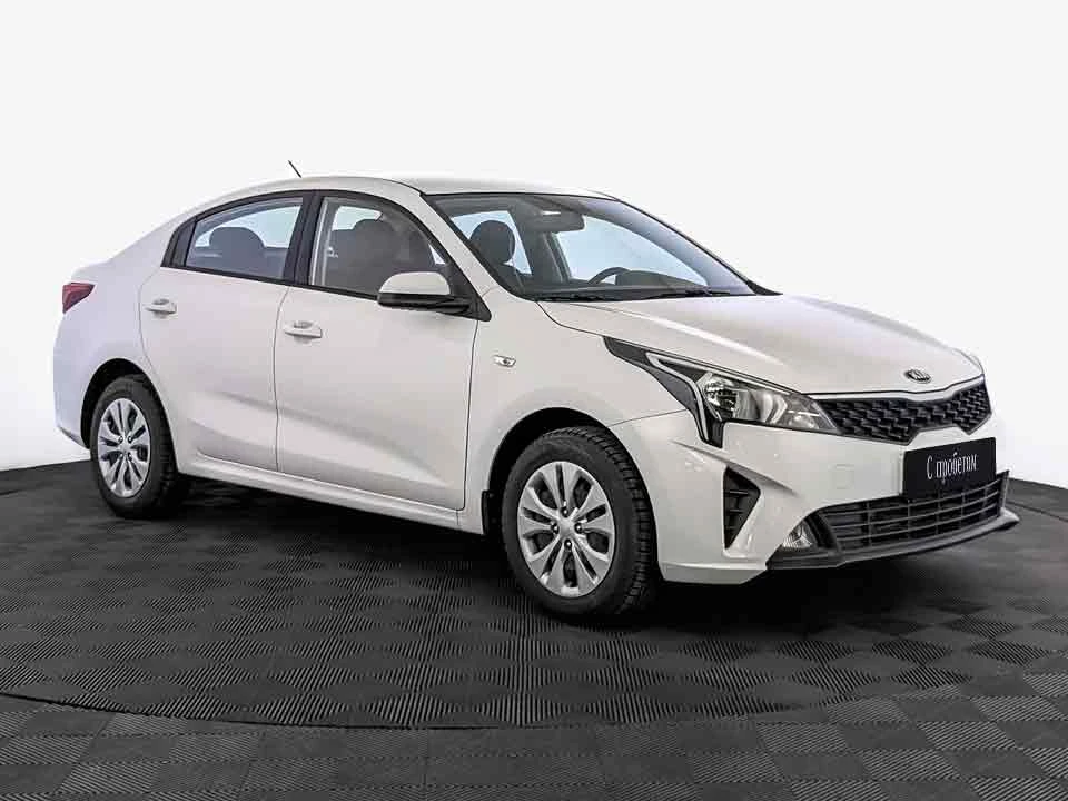 KIA RIO, Белый, 2021, Автоматическая, 123 л.с., цена от 1 208 000 руб.