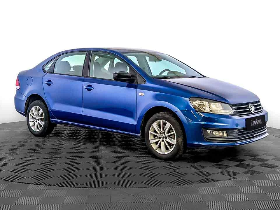 VOLKSWAGEN POLO, Синий, 2019, Автоматическая, 110 л.с., цена от 707 200 руб.
