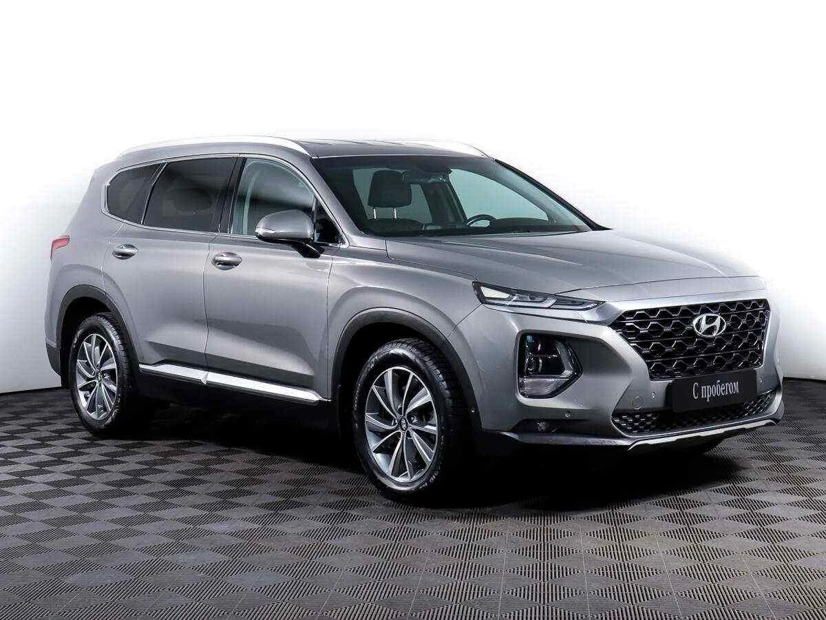 Hyundai Santa Fe, Серый, 2018, Автоматическая, 200 л.с., цена от 2 059 000 руб.