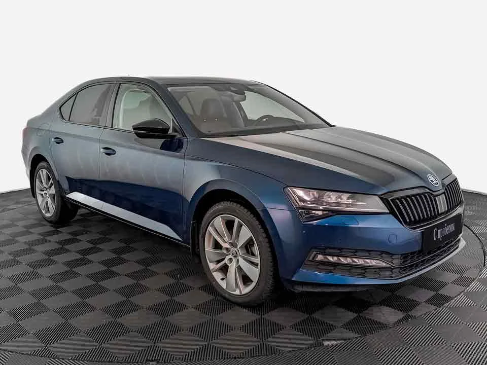 SKODA SUPERB, Синий, 2022, Робот, 190 л.с., цена от 2 556 800 руб.