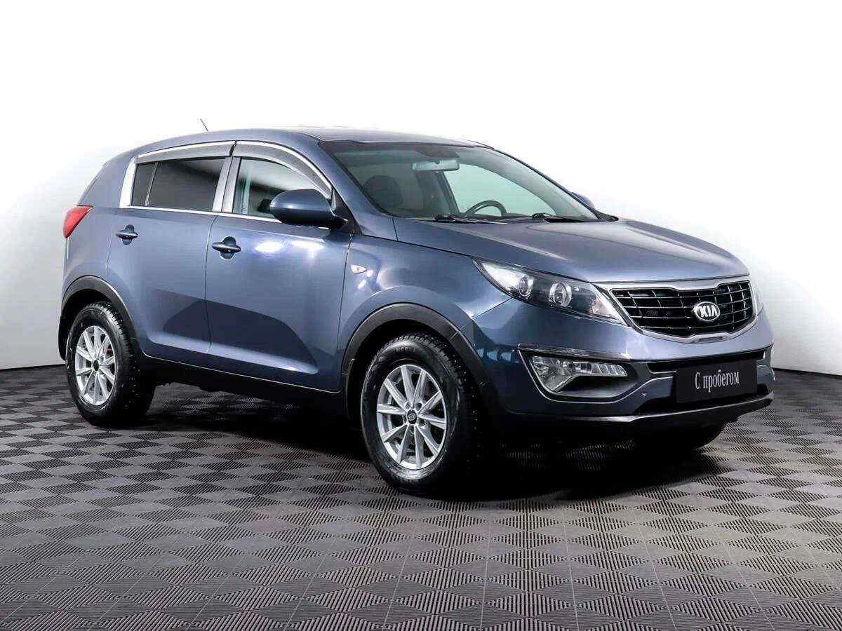 KIA Sportage, Синий, 2015, Автоматическая, 150 л.с., цена от 1 073 800 руб.