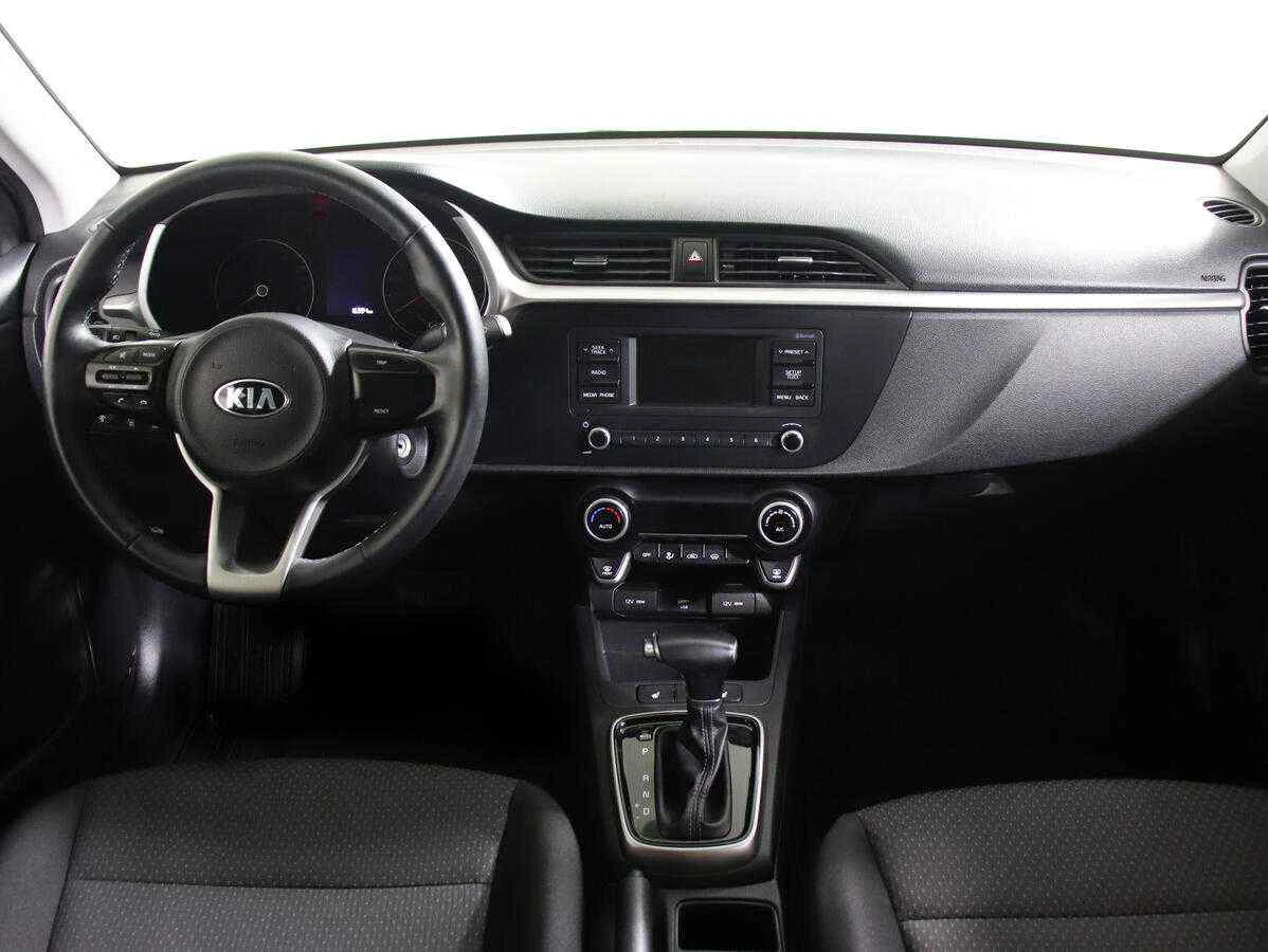 KIA Rio, Серебряный, 2021, Автоматическая, 123 л.с., цена от 1 119 000 руб.