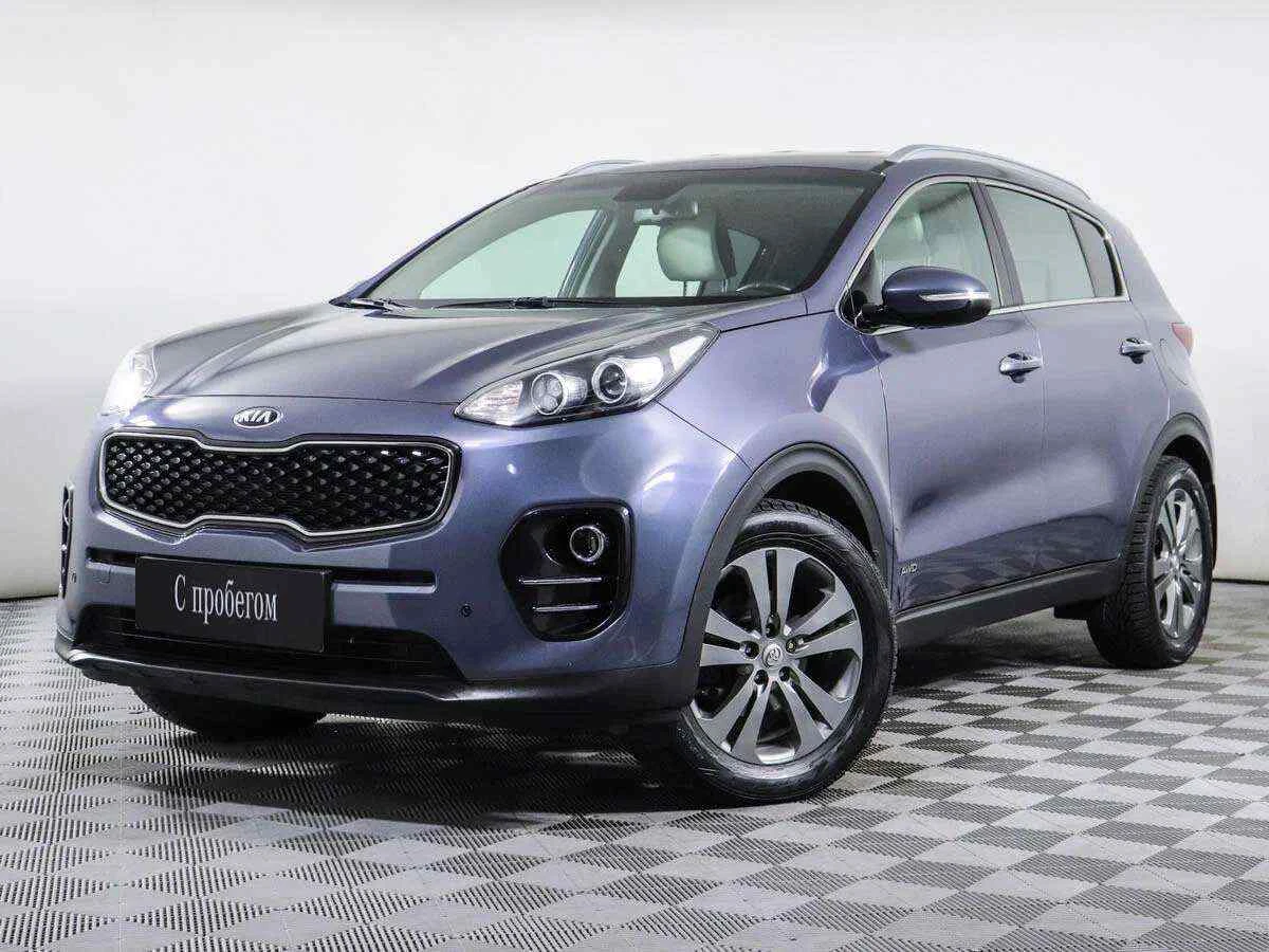 KIA Sportage, Синий, 2017, Автоматическая, 150 л.с., цена от 1 681 900 руб.