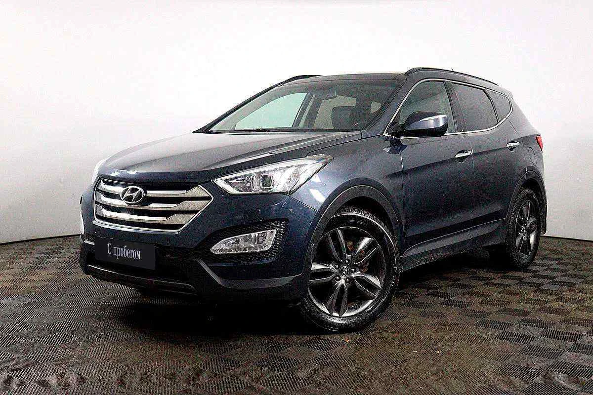 Hyundai Santa Fe, Синий, 2013, Автоматическая, 175 л.с., цена от 1 210 000 руб.