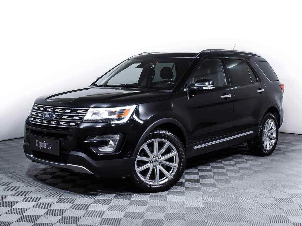 Ford Explorer, Черный, 2016, Автоматическая, 249 л.с., цена от 1 771 000 руб.
